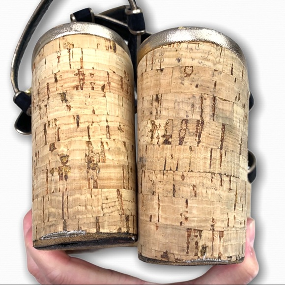 Dolce & Gabbana Black Velvet Gold Leather Wedges - Picture 5 of 15